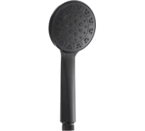 Лейка для душа СоюзКран 1 режим, 80мм, черный 582-078