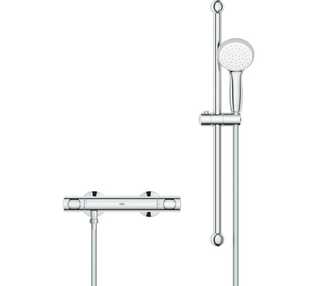 Термостат для душа с душевым гарнитуром Grohe Precision Flow 34841000