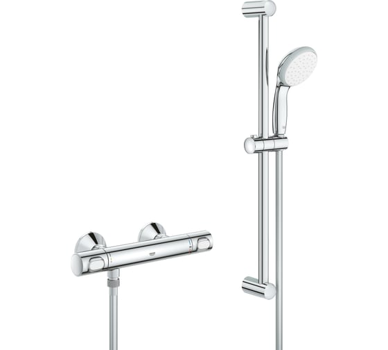 Термостат для душа с душевым гарнитуром Grohe Precision Flow 34841000