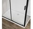 Душевой уголок VINCEA City 1100_900, черный, стекло прозрачное VSR-5CT9011CLB 2