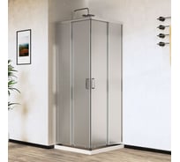 Душевой уголок VINCEA City 1000_900, хром, стекло текстурное VSS-5CT9010MT