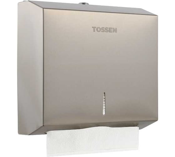 Диспенсер бумажных полотенец TOSSEN Professional Z-400 M 211043 1