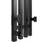 Полотенцесушитель MIXLINE MOON QUADRO BLACK 120/15 таймер, 206 Вт, электрический, черный 557163 4