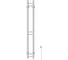 Полотенцесушитель MIXLINE MOON WHITE 120/10 таймер, 284 Вт, электрический, белый 556250 2