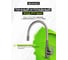 Смеситель одноручный decoroom для кухни с гибким изливом, графит DR29024GM 5