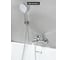 Смеситель одноручный decoroom для ванны с коротким изливом, хром DR29036 10