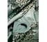Штора для ванной комнаты Bath Plus 180х200 Blackishgreen AE1206-1 LC1206-1 2