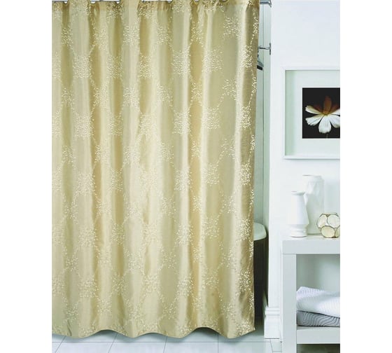 Штора для ванной комнаты Bath Plus 180х200 Light Coffee AE1206-2 LC1206-2