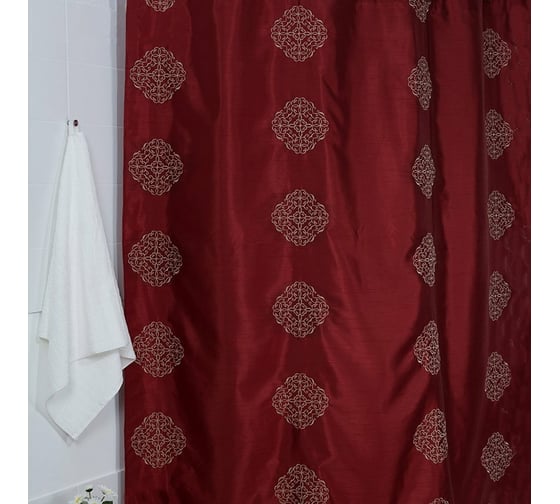 Штора для ванной комнаты Bath Plus 180х200 BORDO EFFECT AE1403 LC1403