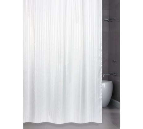 Штора для ванной комнаты Bath Plus BIG белый, 200х240 ST-001