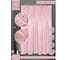 Штора для ванной комнаты Bath Plus BIG розовый, 200х240 ST-003 7