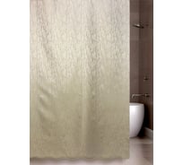 Штора для ванной комнаты Bath Plus жаккард PAINT MARK 180x200, крем/беж JAC1504