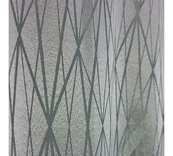 Штора для ванной комнаты Bath Plus жаккард RHOMBUS WINDOW DECO 180x200, зеленый JAC1501