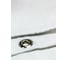 Штора для ванной комнаты Bath Plus жаккард MARIANA SILVERRAIN180x200, белый/серебро JAC1508 4
