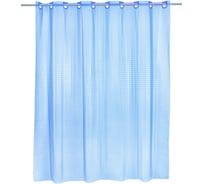 Штора для ванной комнаты Bath Plus 3D голубой, 180х200 NFD-3D-blue