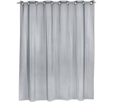 Штора для ванной комнаты Bath Plus 3D прозрачный, 180х200 NFD-3D-clear