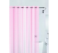 Штора для ванной комнаты Bath Plus 3D розовый, 180х200 NFD-3D-pink