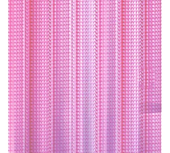 Штора для ванной комнаты Bath Plus 3D розовый, 180х200 NFD-3D-pink