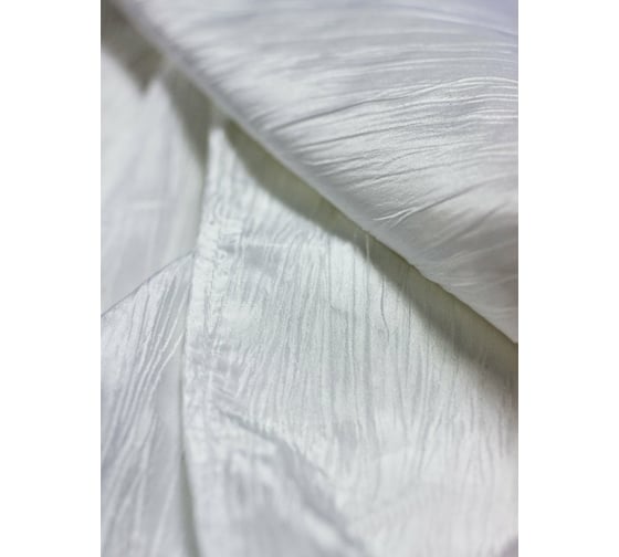 Штора для ванной комнаты Bath Plus Органза двухслойная, 180х200, белая NO WSV 028