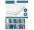 Штора для ванной комнаты Bath Plus вставка в Органзу, 180х200 бесцветная NO WSV 000 2