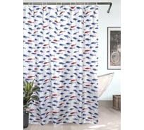 Штора для ванной комнаты Bath Plus 180х180 Fishes multi ch1953