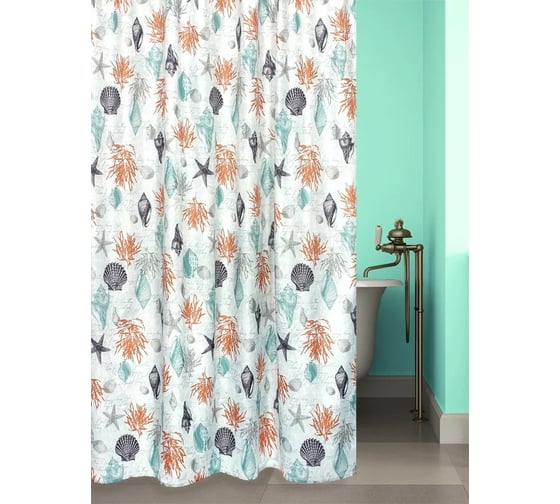 Штора для ванной комнаты Bath Plus 180х180 Sea Magic multi ch17127