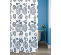 Штора для ванной комнаты Bath Plus 180х200 Etno1 blue ch18012