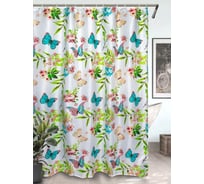 Штора для ванной комнаты Bath Plus 180х200 Flying Garden мульти ch14041