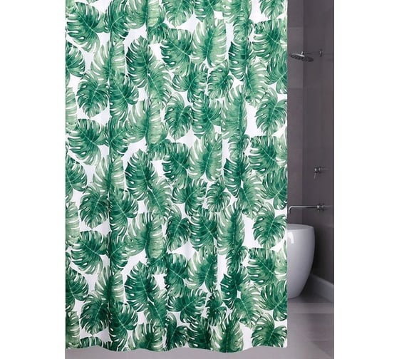 Штора для ванной комнаты Bath Plus 180х180 Jungle palm ch15163