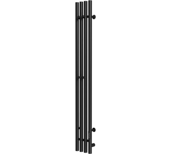 Полотенцесушитель MIXLINE MOON BLACK 120/15 таймер,206 Вт электрический ЧЕРНЫЙ 557162 1