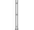 Полотенцесушитель MIXLINE STAR 1 150/7,5 1/2 ВР,вентиль угловой 3/4''х1/2'' вн/нар 556254 2