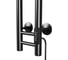 Полотенцесушитель MIXLINE MOON BLACK 120/10 таймер,284 Вт электрический ЧЕРНЫЙ 556251 3