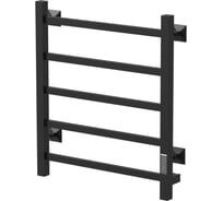 Полотенцесушитель MIXLINE TRIUMPH 60x50 таймер, 312 Вт, 5 перекладин электрический ЧЕРНЫЙ 556375