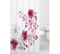 Штора д/в 180х200 Flowers Pink Bath Plus ch16007/2