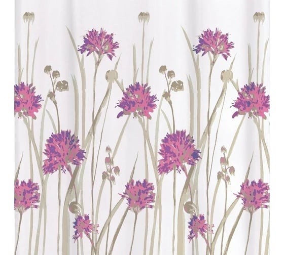 Штора для ванной комнаты Bath Plus 180х180 Flowers Pink ch16007/2