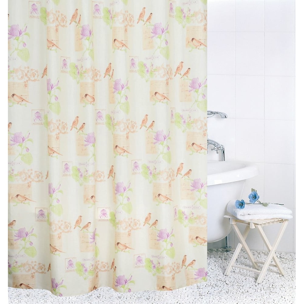 Штора для ванной комнаты Bath Plus 180х180 Paradise birds ch15021 ...