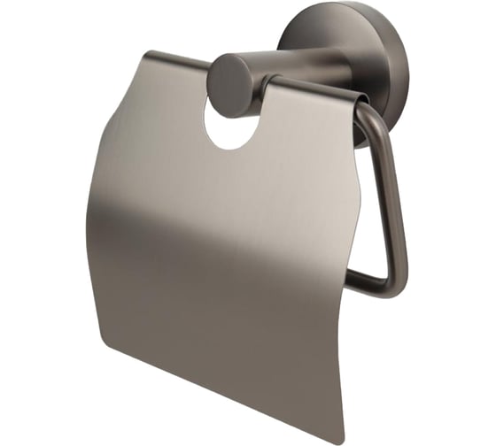 Держатель для туалетной бумаги Zenfort 22586 закрытый, серый 102089 1