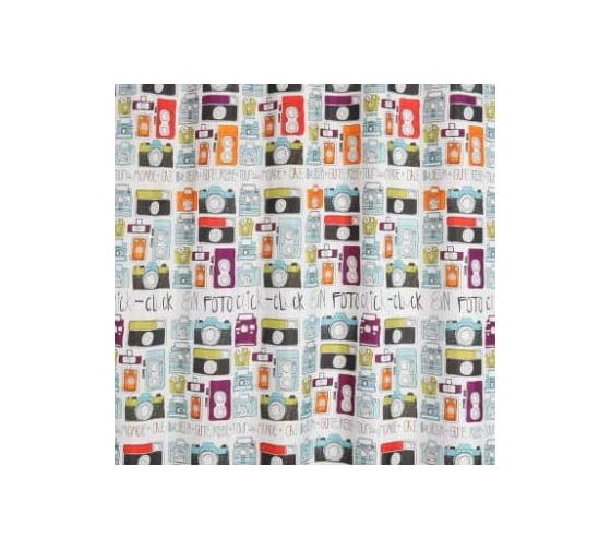 Штора для ванной комнаты Bath Plus 180х180 CAMERAS multicolor ch-21259