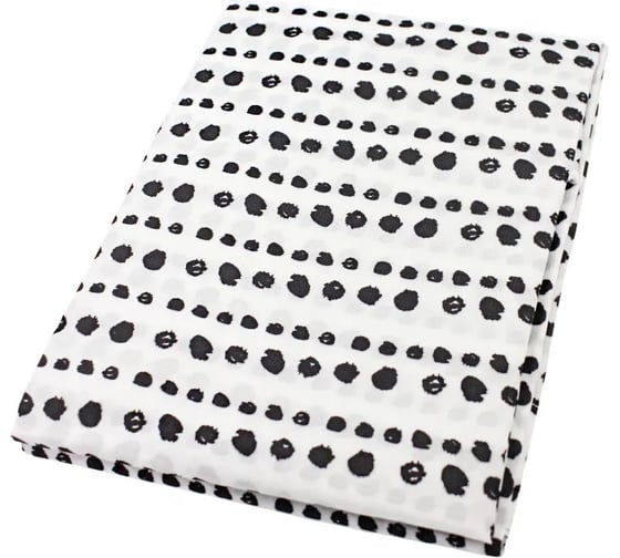 Штора для ванной комнаты Bath Plus 180х180 Dots Rhythm black ch-21302 1