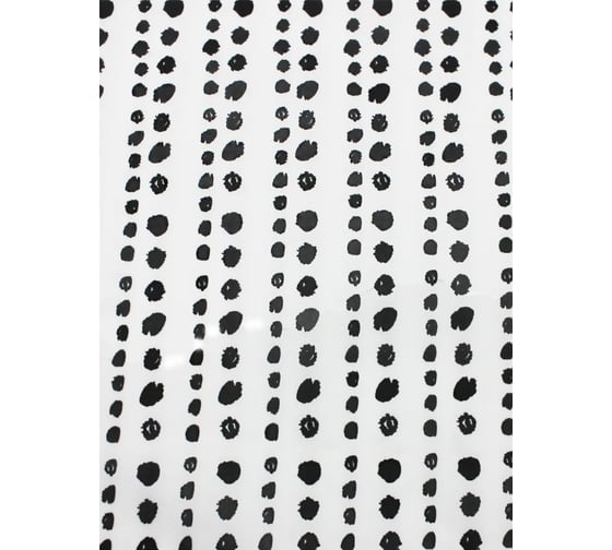 Штора для ванной комнаты Bath Plus 180х180 Dots Rhythm black ch-21302