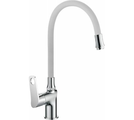 Смеситель для кухни с гибким изливом OUTE из латуни, цвет серый T30293B-5