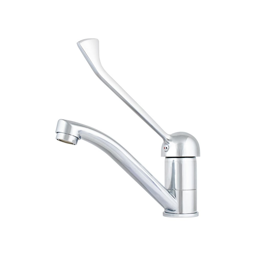 Смеситель для раковины/мойки Mix&Fix Йота локтевой, одноручный излив ...