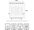 Штора для ванной комнаты Bath Plus 180х180 FLOATING FEATHER grey ch-21293 6
