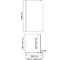 Душевая перегородка WasserKraft Rur 30W46BG-MR 5