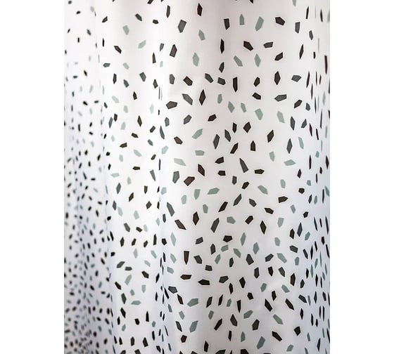 Штора для ванной комнаты Bath Plus 180х200 Confetti grey ch-21257