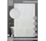 Штора для ванной комнаты Bath Plus 180х200 Moon Dot III white ch-21308 4