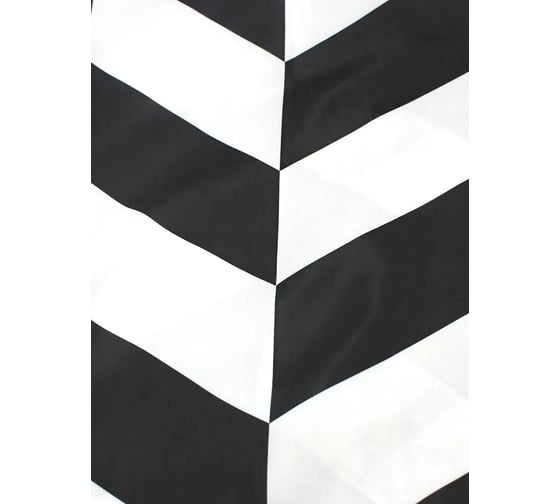 Штора для ванной комнаты Bath Plus 180х180 Staggered Square black ch-21303