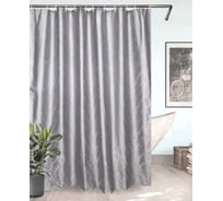Штора для ванной комнаты Bath Plus 180х200 Antic Grey маленькие кольца LC1402-1S