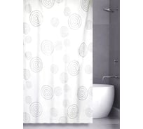Штора для ванной комнаты Bath Plus Counter Circle White 180х180 21222/8-P