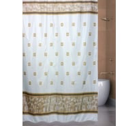 Штора для ванной комнаты Bath Plus Rome бежевая, 180х180 2115/3-P